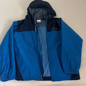Columbia Kids Blue and Navy Rain Jacket